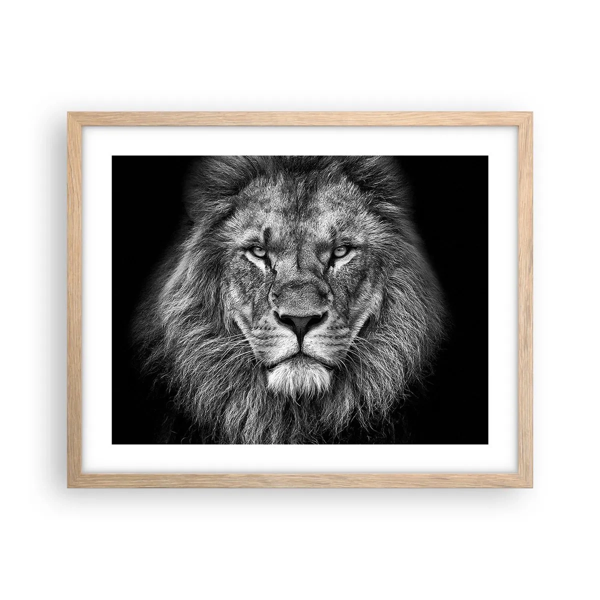 Poszter világos tölgy keretben - Őfelségi palástban - 50x40 cm