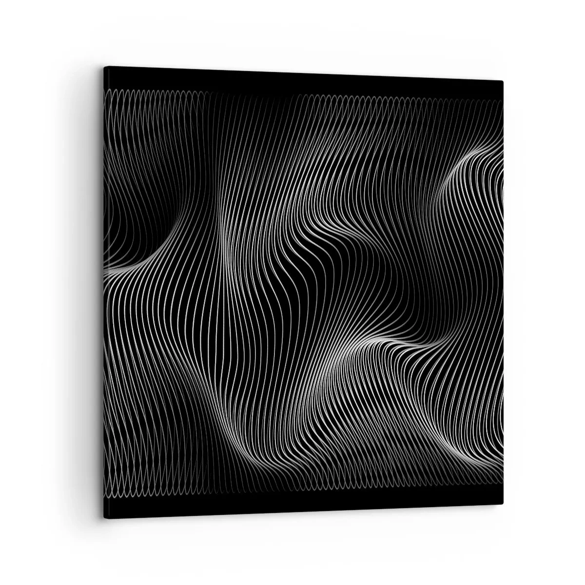 Vászonkép - A fény tánca a térben - 50x50 cm