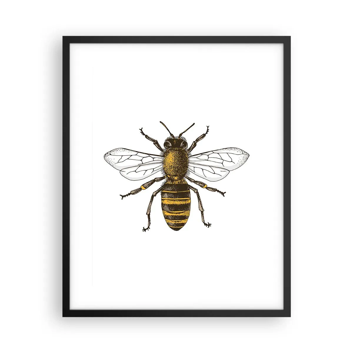 Poszter fehér keretben - Gyönyörű és jó - 40x50 cm