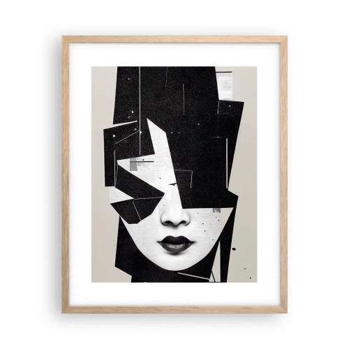 Poszter világos tölgy keretben - Mélyen elrejtve - 40x50 cm