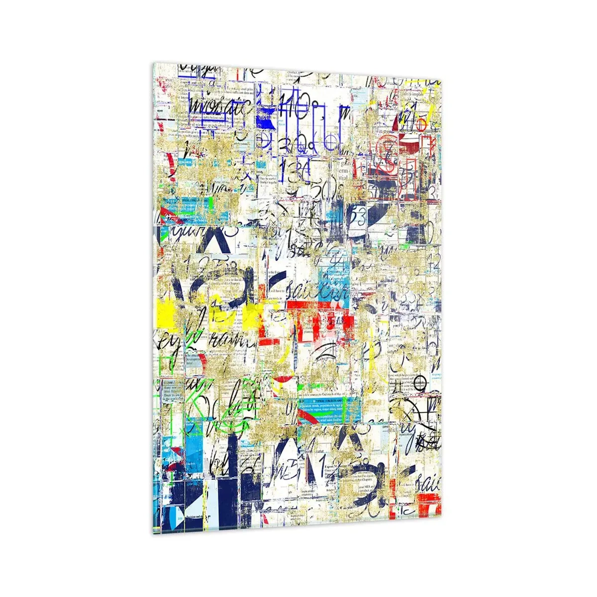 Üveg kép - Egyszerűen tetszik a szemnek - 80x120 cm