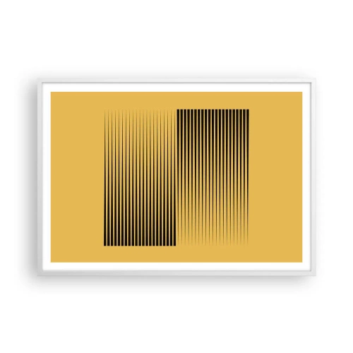 Poszter fekete keretben - Az ellentétek négyzete - 100x70 cm