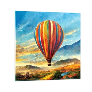 Üveg kép - A csendben többet látsz - 40x40 cm