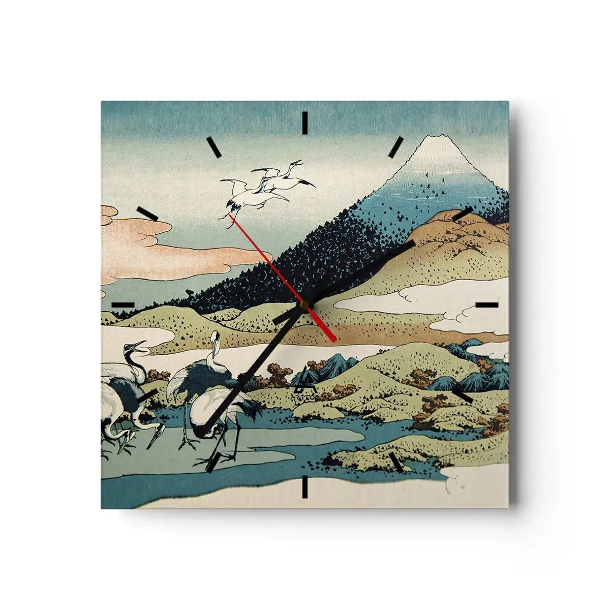 Falióra, Óra - Japán lélekben - 30x30 cm