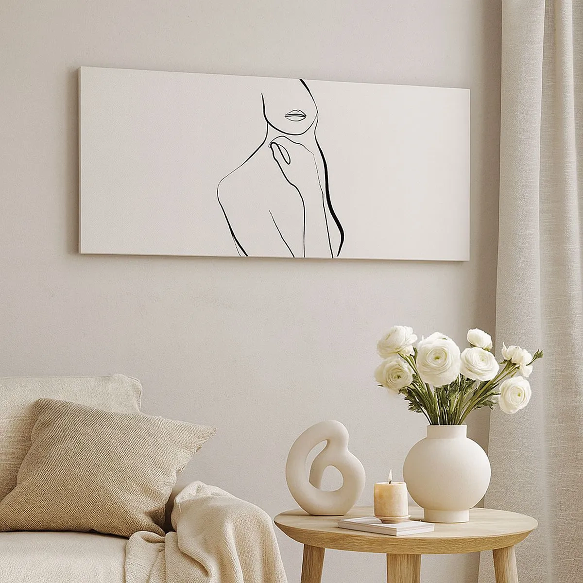 Vászonkép - A melankólia hulláma - 100x40 cm