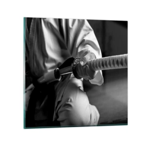 Üveg kép - Harcos lelke - 40x40 cm