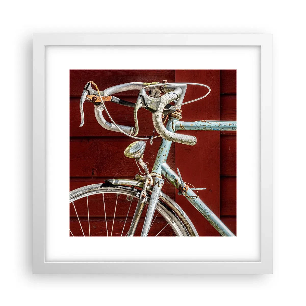 Poszter fekete keretben - Győzelemre teremtve - 30x30 cm