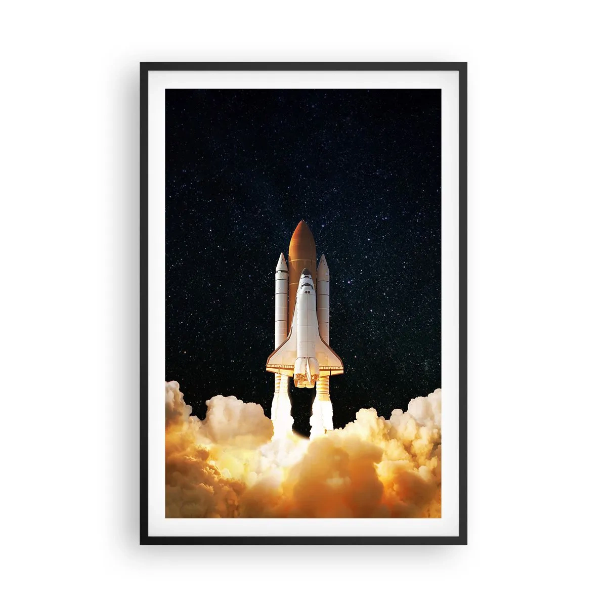 Poszter fehér keretben - Ad astra! - 61x91 cm
