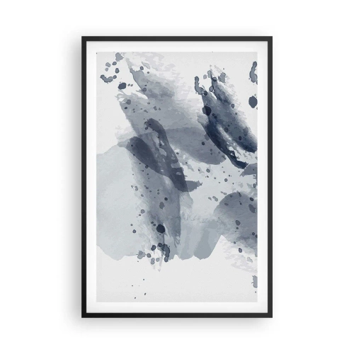 Poszter fehér keretben - A víz természetének tanulmánya  - 61x91 cm