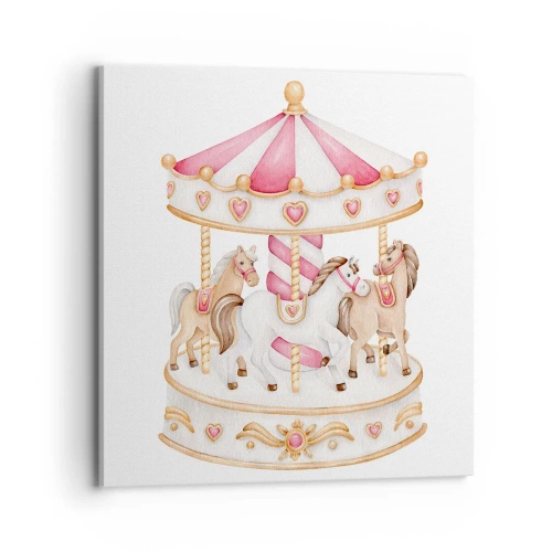 Vászonkép - A gyermekkor édes világa - 70x70 cm