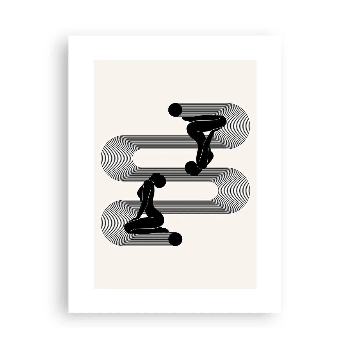 Poszter - Érzéki szimmetria - 30x40 cm