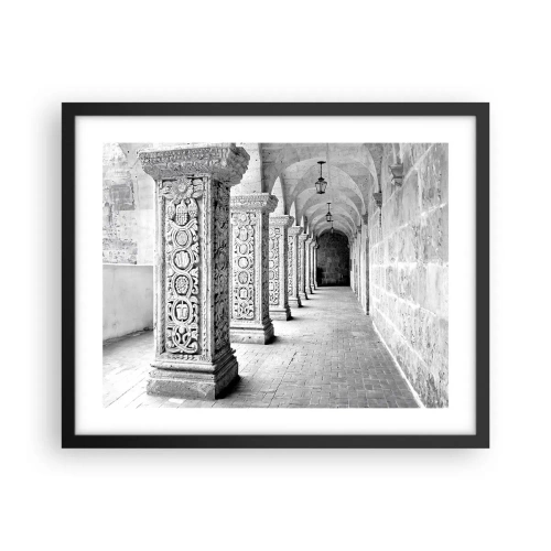 Poszter fehér keretben - És hová megy...? - 50x40 cm