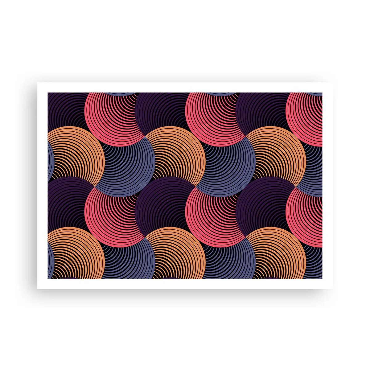 Poszter - Körkörös ritmusban - 100x70 cm
