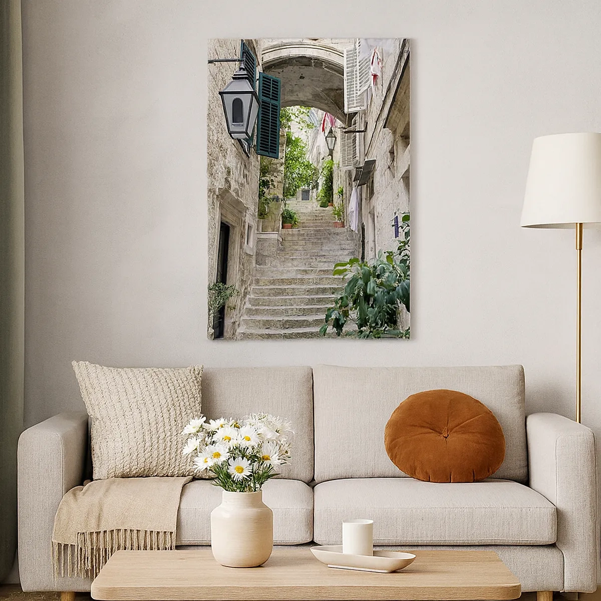 Vászonkép - Bájos sikátor - 50x70 cm