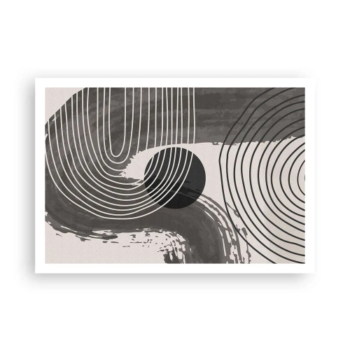 Poszter - Az ovális nyer - 100x70 cm