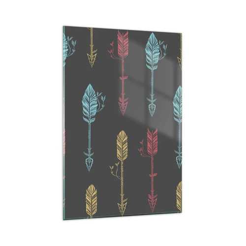 Üveg kép - Rendben - 80x120 cm