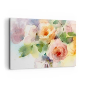 Vászonkép - Gyengéd, mint az akvarell - 100x70 cm