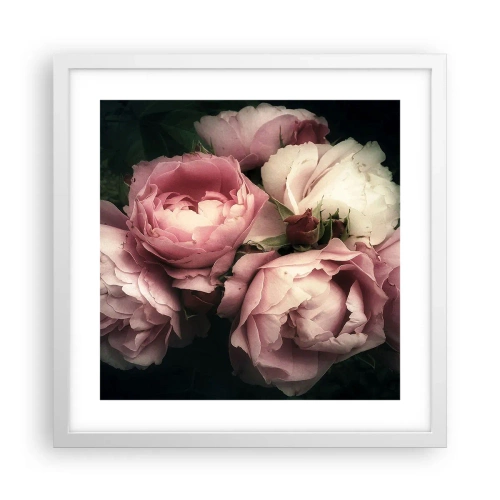 Poszter fekete keretben - Belle epoque varázs - 40x40 cm