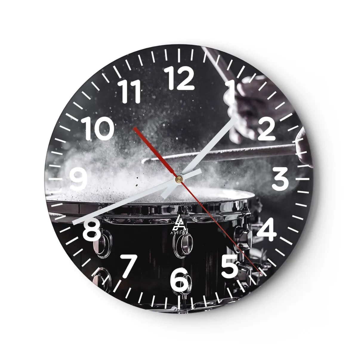 Falióra, Óra - A zene pulzusa - 40x40 cm