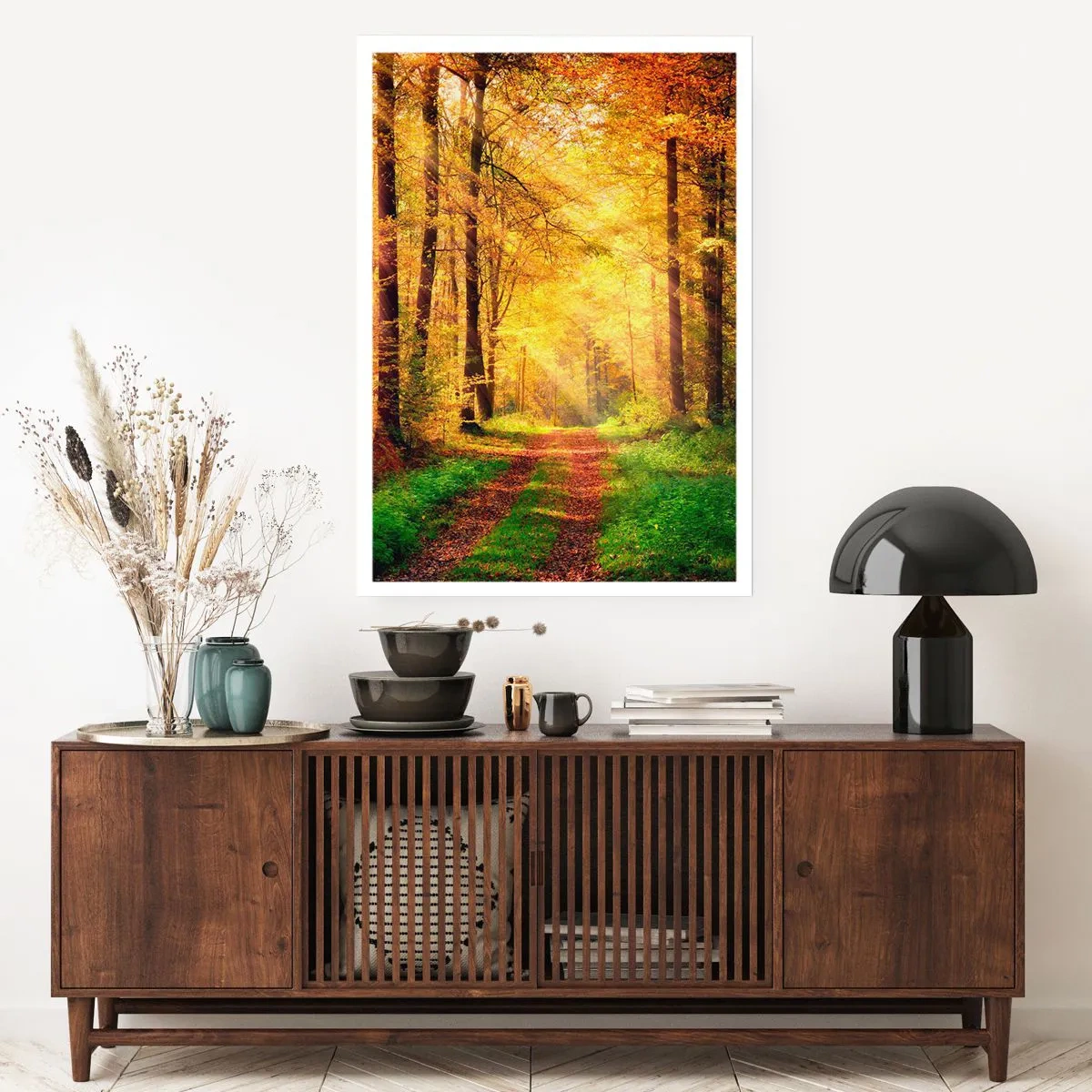 Poszter - Erdei, arany csend - 61x91 cm