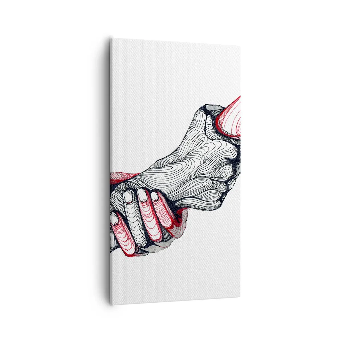 Vászonkép - Jó kezekben vagy - 55x100 cm