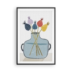 Poszter fehér keretben - Mint egy mákszem - 61x91 cm