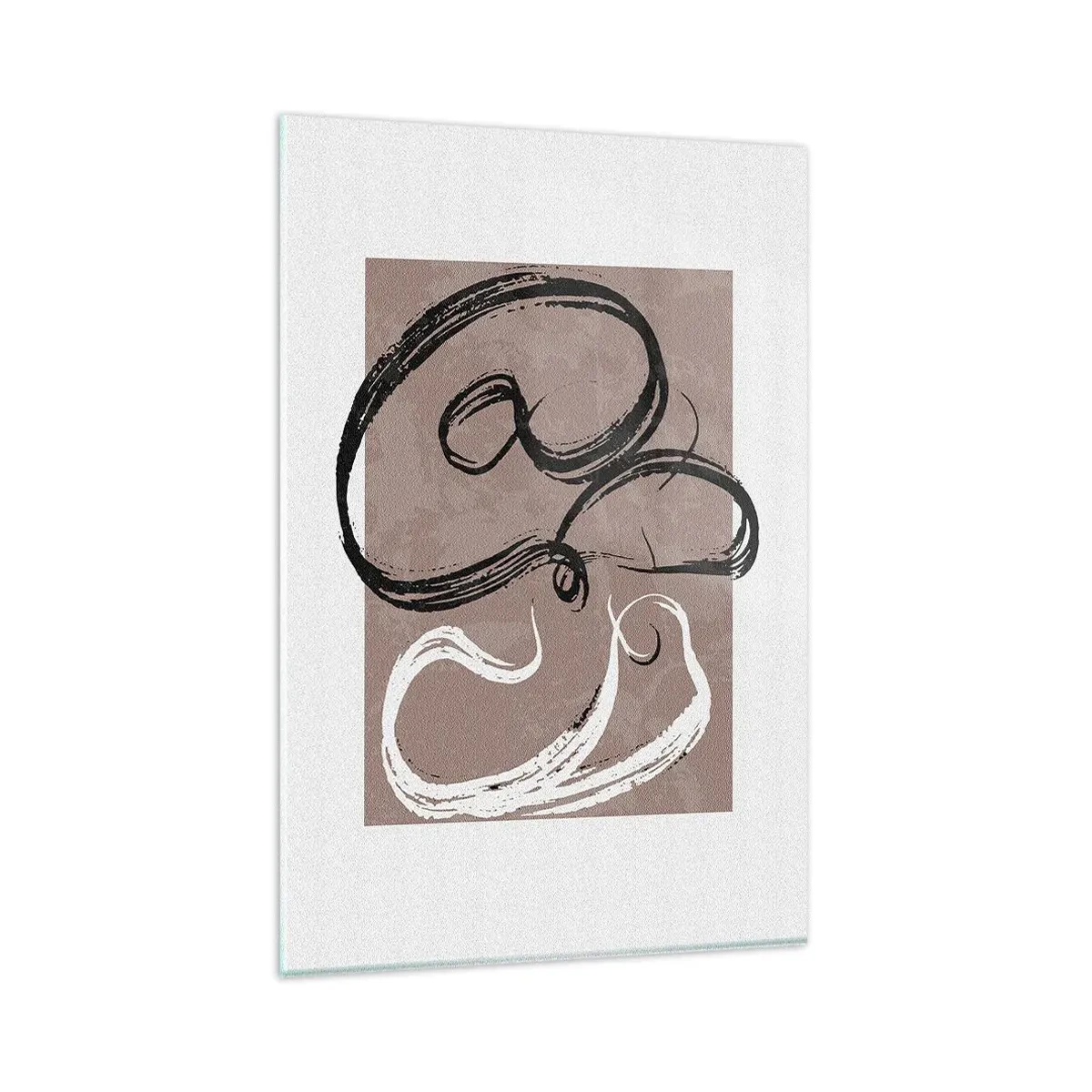 Üveg kép - Kompozíció - a teljesség keresése - 80x120 cm