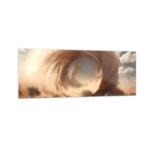 Üveg kép - Megnyílt portált - 140x50 cm