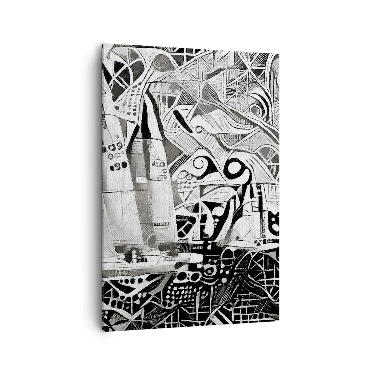 Vászonkép - A hullámok között - 70x100 cm