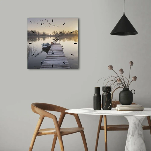 Falióra, Óra - Egy kis idő múlva visszajövök - 40x40 cm