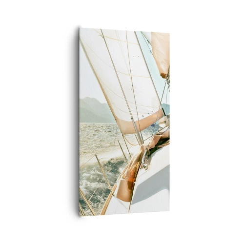 Vászonkép - Dagadó vitorlákkal - 65x120 cm