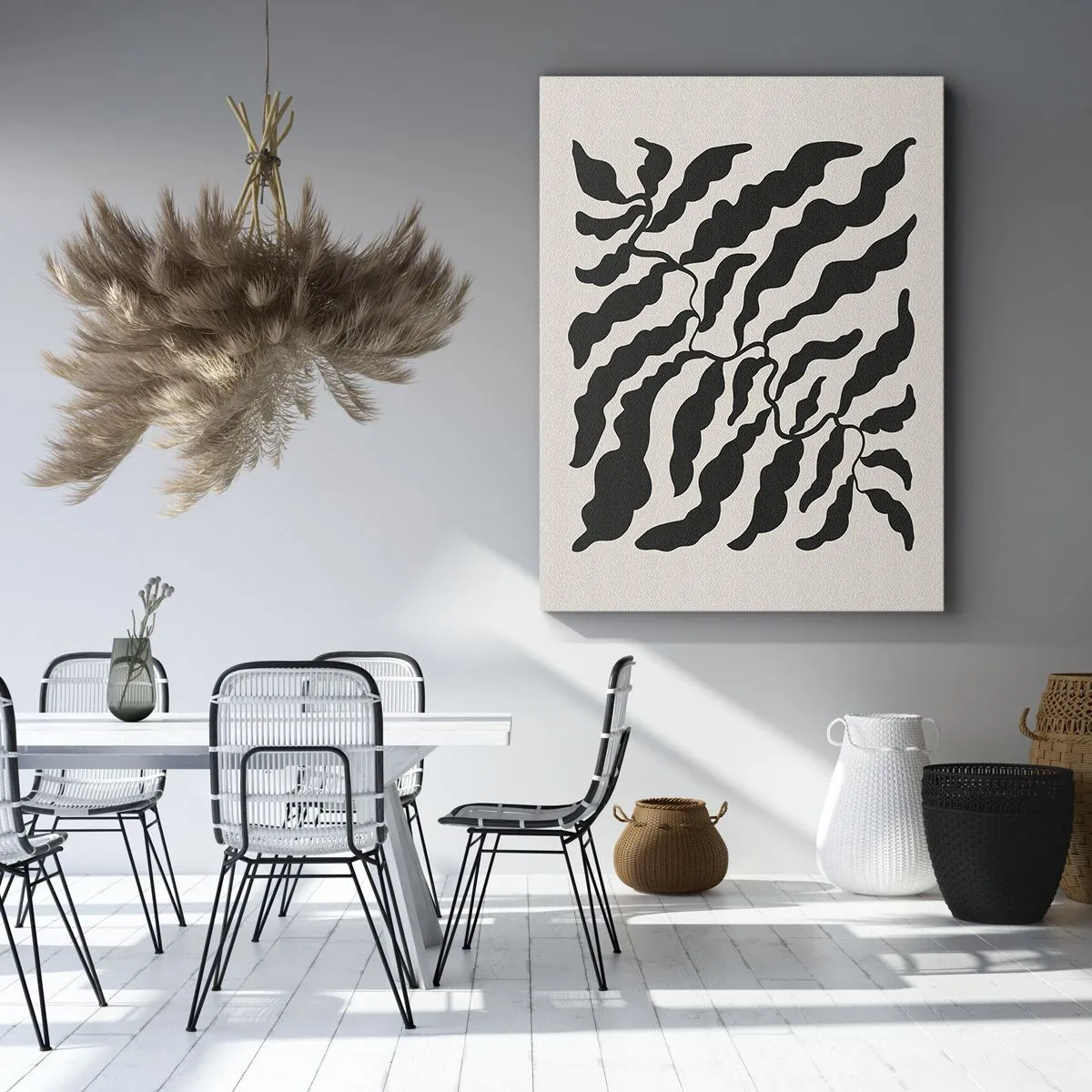 Vászonkép - A tér természete - 45x80 cm