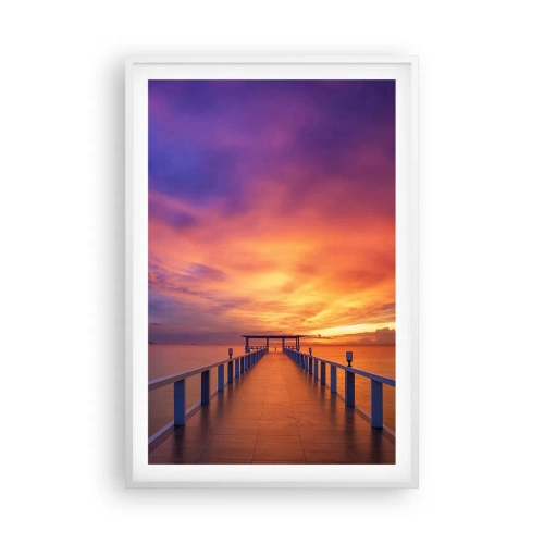 Poszter fekete keretben - Vég nélkül - 61x91 cm