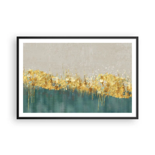Poszter fehér keretben - Az aranyhatár - 91x61 cm