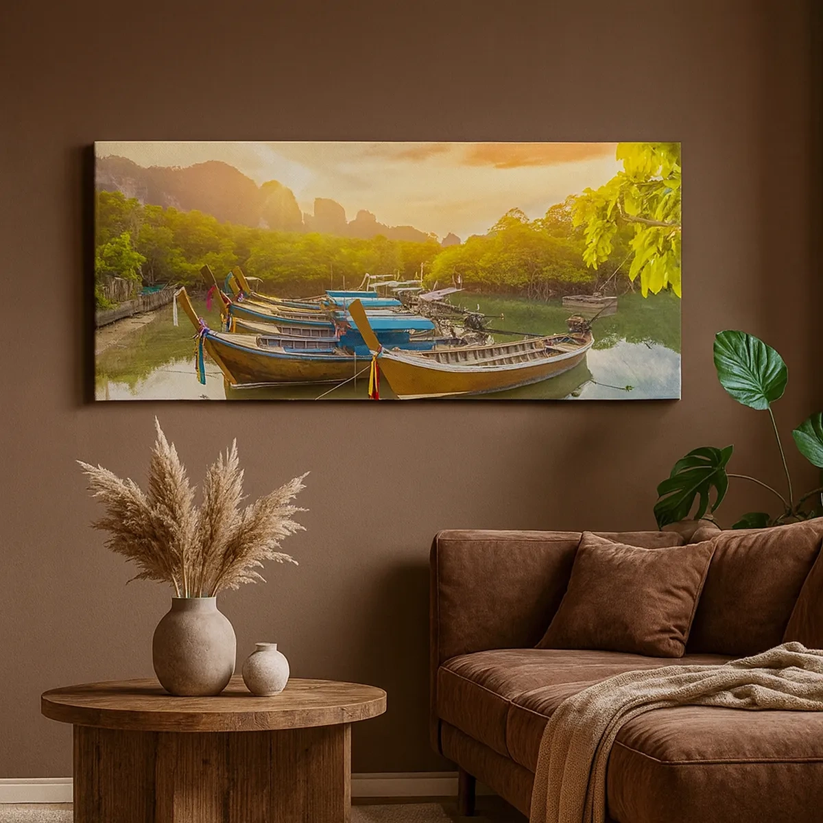 Vászonkép - Egy dolgos nap előtt - 30x30 cm