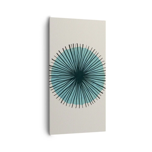 Vászonkép - Ragyogóan a kékben - 65x120 cm