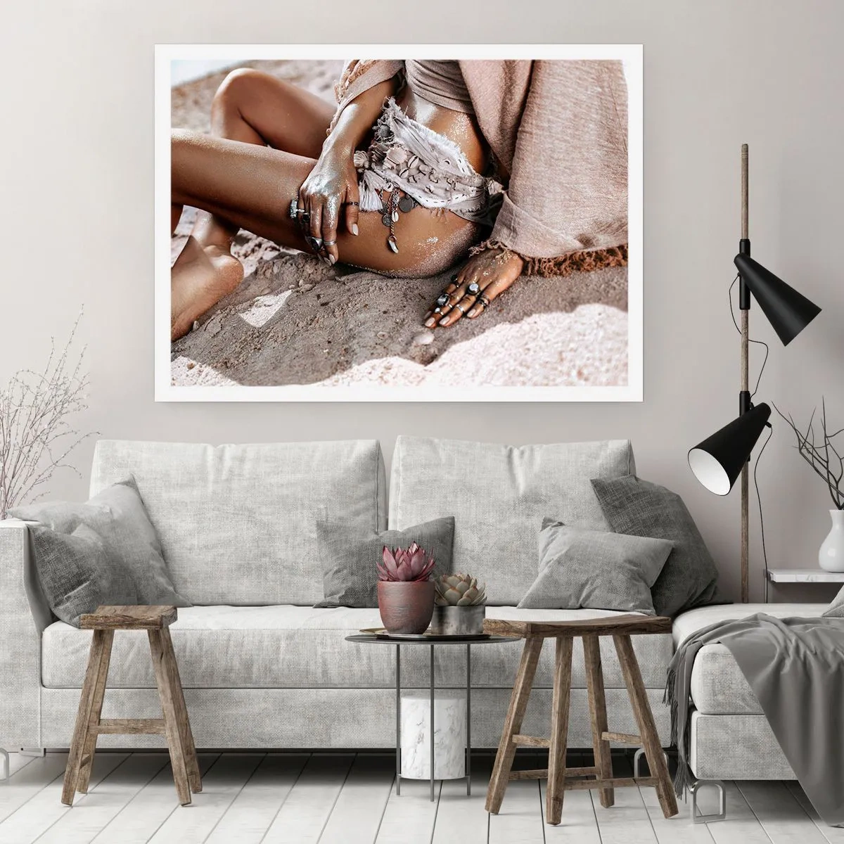 Poszter - A hullámok vetettek partra? - 100x70 cm