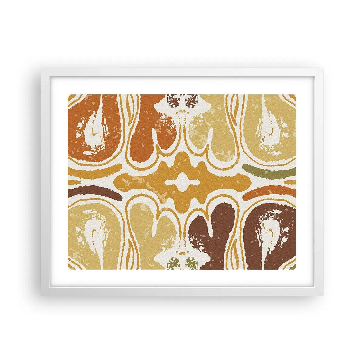 Poszter fekete keretben - Érzelmes absztrakció - 50x40 cm