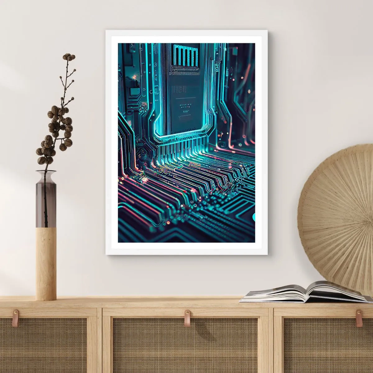 Poszter fekete keretben - Úgy gondolom... - 40x50 cm