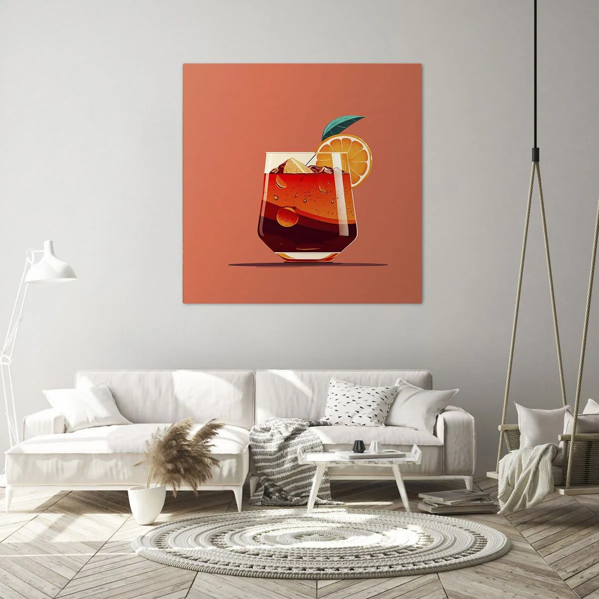 Vászonkép - Nyári felfrissülés - 60x60 cm