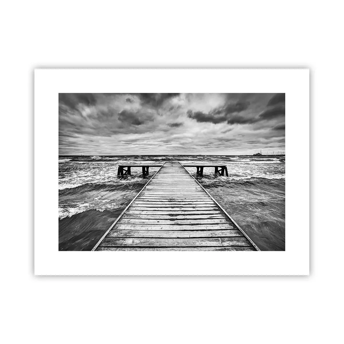 Poszter - Várom, hogy elűzze a szél... - 40x30 cm