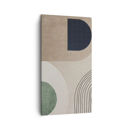 Vászonkép - Egy ovális szelídsége - 45x80 cm