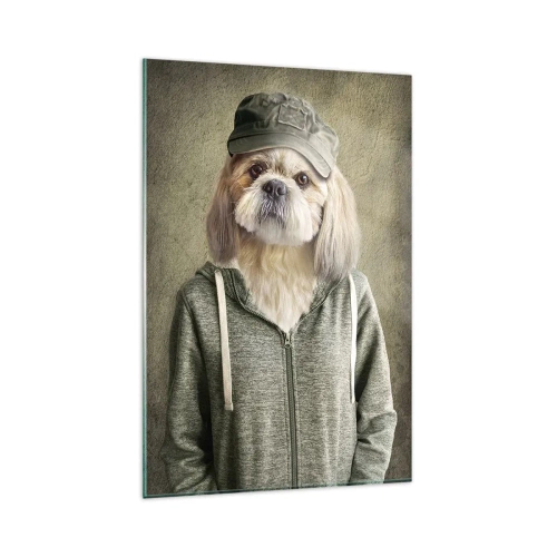 Üveg kép - Inkább nyugalom - 80x120 cm