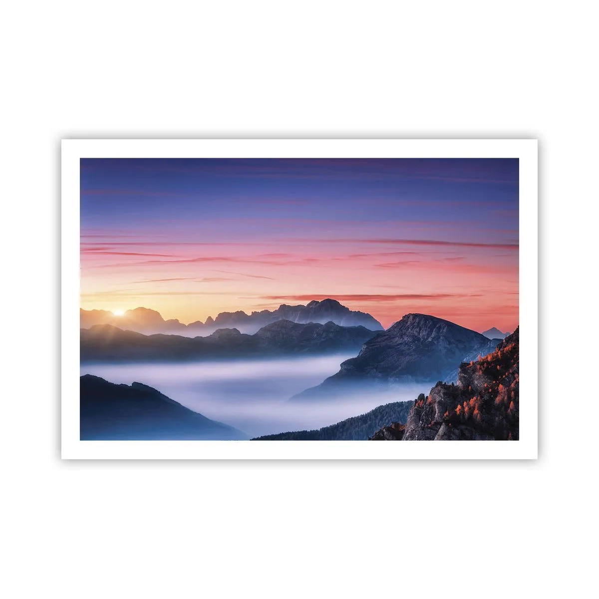 Poszter - A völgyek fölött - 91x61 cm