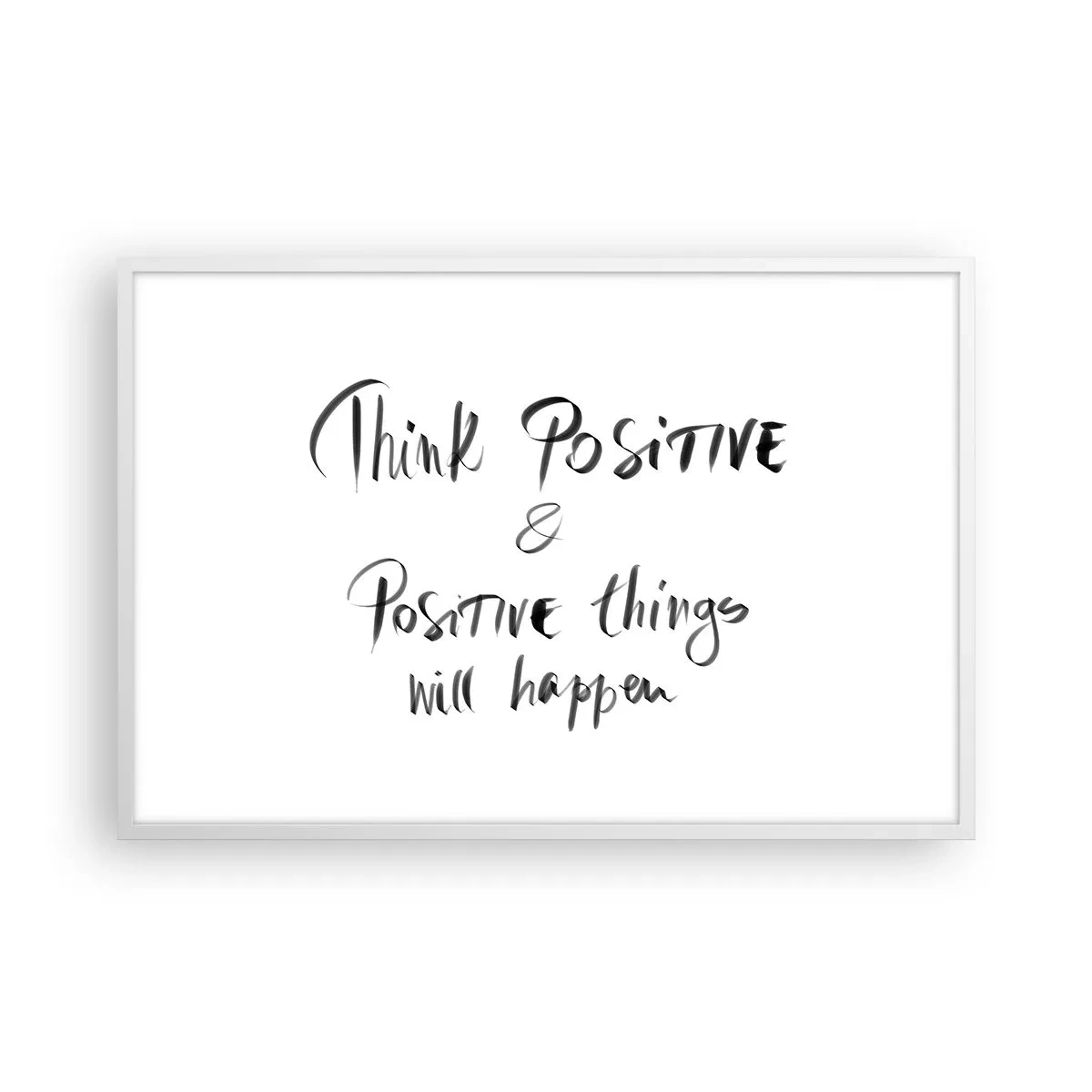 Poszter fekete keretben - Hogyan élj? - 91x61 cm