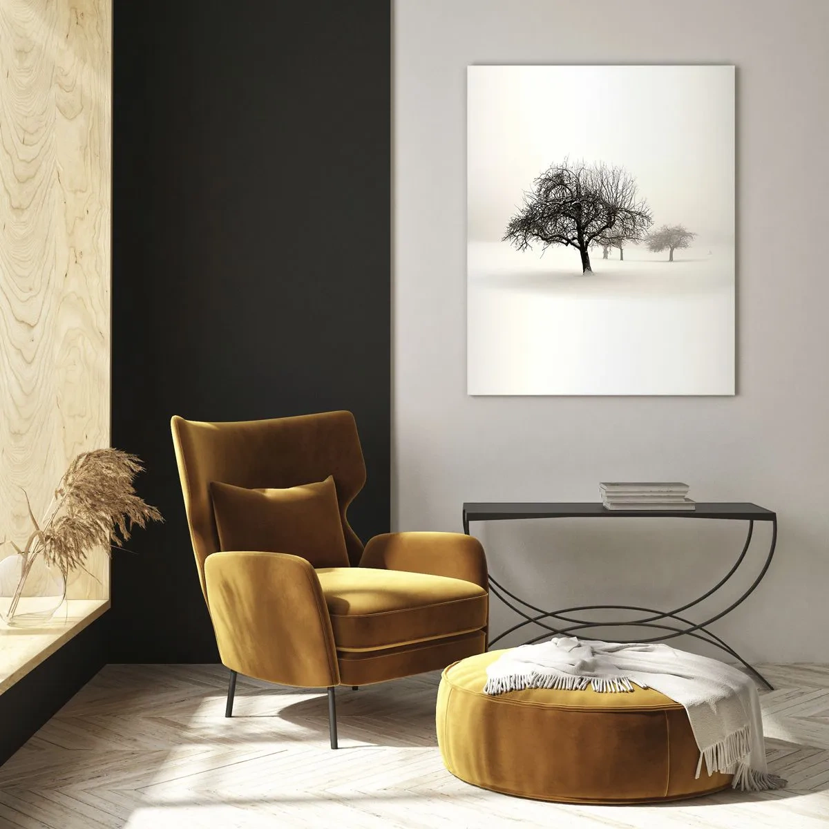 Üveg kép - Téli álom - 50x70 cm