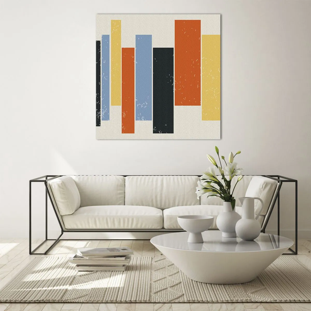 Üveg kép - Zenei felvétel - 60x60 cm