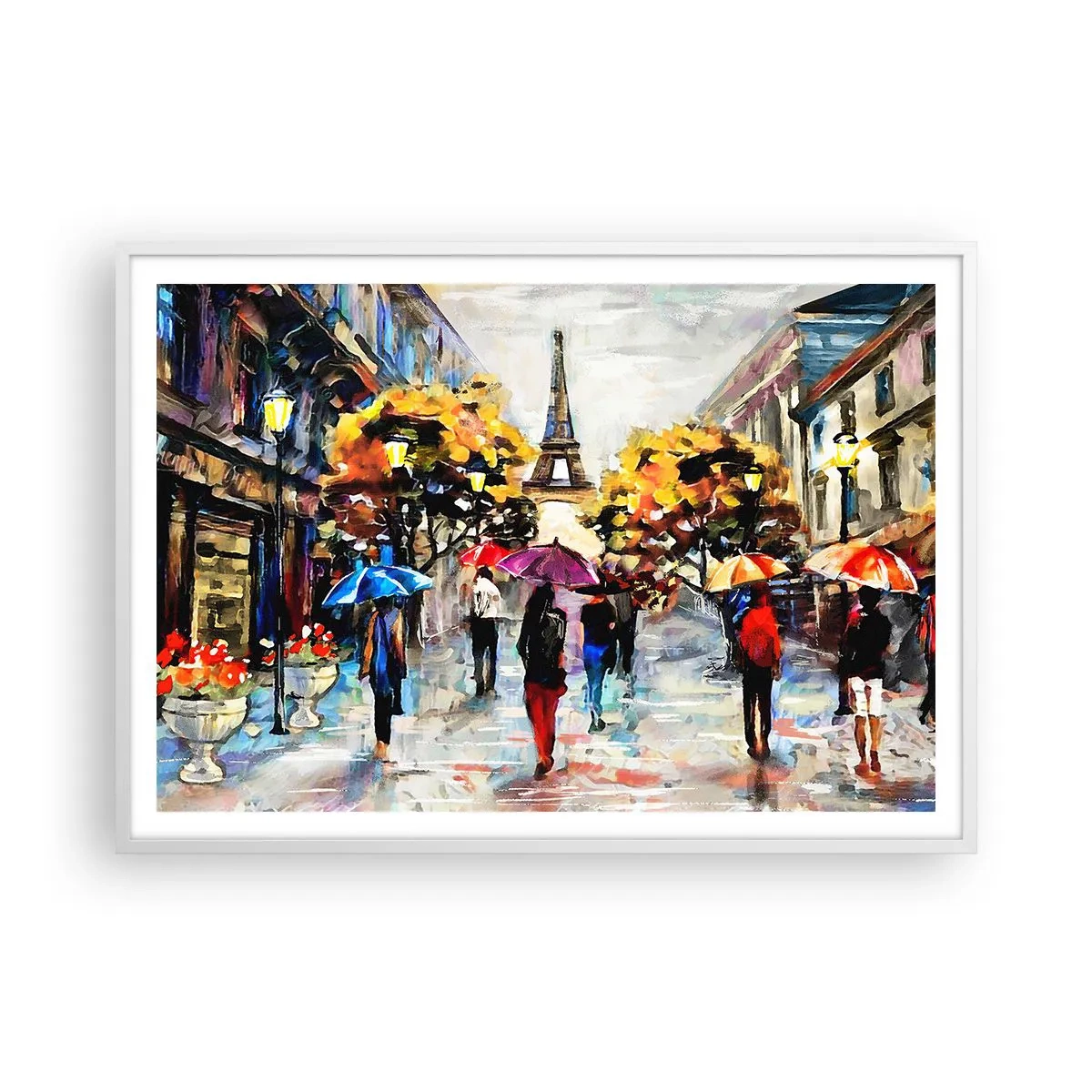 Poszter fekete keretben - Ősszel különösen szép - 100x70 cm