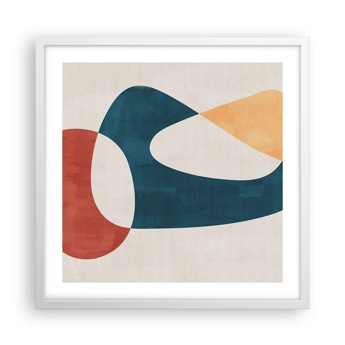 Poszter fekete keretben - Befolyások és metamorfózisok - 50x50 cm