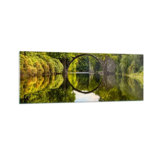 Üveg kép - A két világ találkozásánál - 140x50 cm